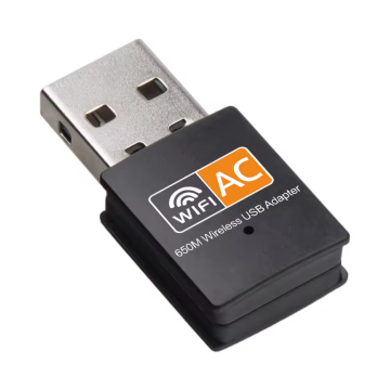 2.4/5GHz 600Mbps Dual Band WiFi Adapter 802.11ac USB Dongle