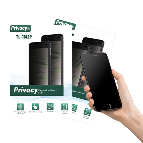 Matte Privacy Hydrogel Protective Film For Mobile Phone