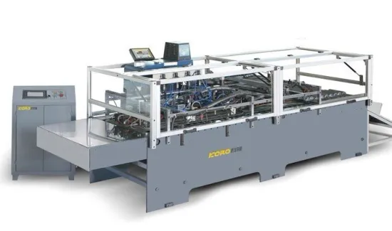 Kl-50b Handbag Bottom Pasting Machinery Paper Bag Making Machine