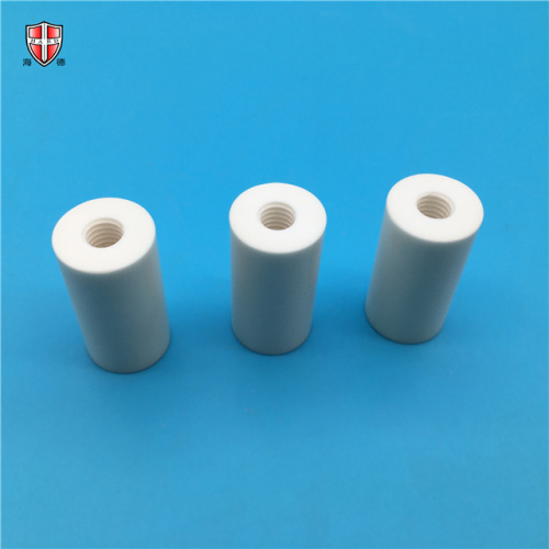 electronic zirconia ceramic threaded tube bush sleeve