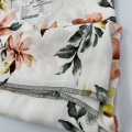 Flower Pattern 60% Viscose 40% Rayon Cloth