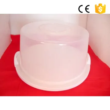 Wholesale Clear Plastic Round Cake Box Paper Box With Clear Lid