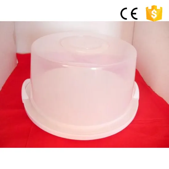 Wholesale Clear Plastic Round Cake Box Paper Box With Clear Lid