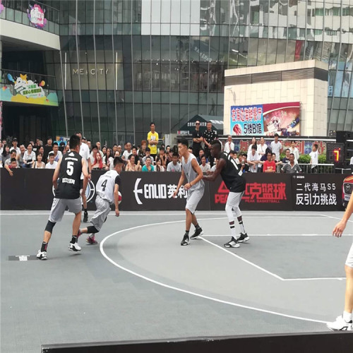 FIBA 3x3 농구 연동 코트 매트