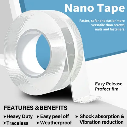 Best Selling Heavy Duty Transparent Nano Tape