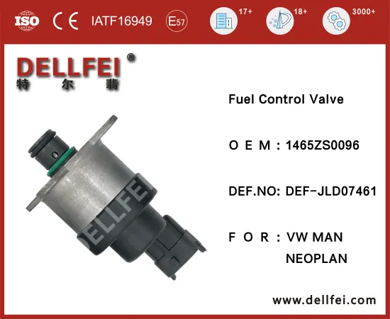 Fuel Pressure Control Valve 1465ZS0096 for VW,MAN,NEOPLAN