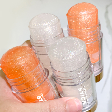 Wholesale Multi Use Waterproof Vegan Glitter Highlighter Stick