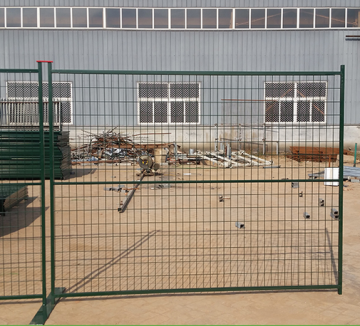 PVC coated 6ft x 10ft Canada temporary fence panel