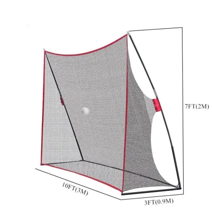 Portable Outdoor Golf Training Net - 10X7FT Golf Practice Net