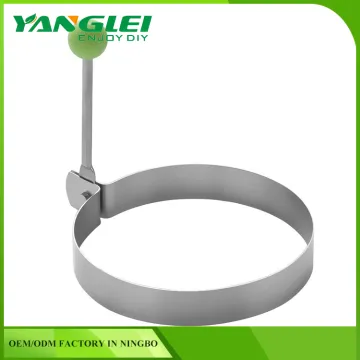 Stainless Steel Frying Fried Egg Shaper Ring Pancake Mould Kitchen Tool