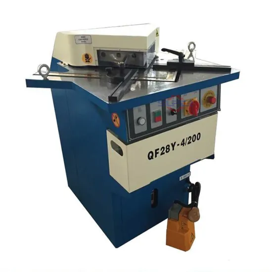 QF28Y-4X200 Fixed Angle Notcher Cutting Machine for Metal