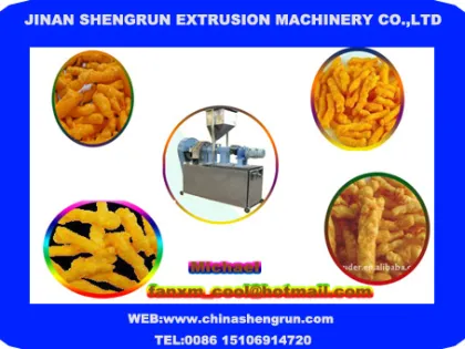 kurkure extruder machinery