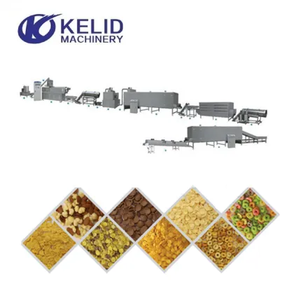 Crispy Maize Corn Flakes Processing Plant