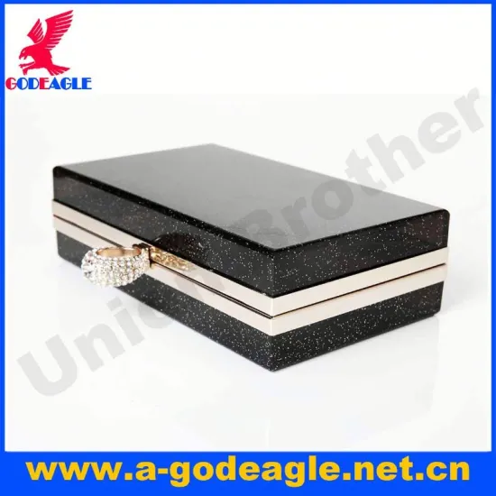 New arrival fashion U0001-015 acrylic men's clutch bag