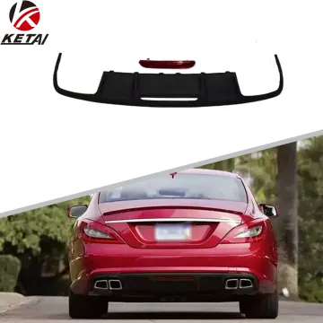 CLS63 Style Rear Diffuser for BENZ W218 (2013-2017) Car Rear Bumper Body Parts