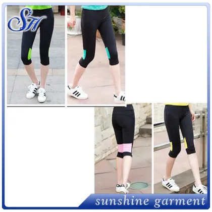 2017 custom fitness apparel wholesale women yoga pants