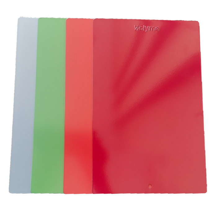 การเคลือบผงชนิดพิเศษที่โปร่งใส