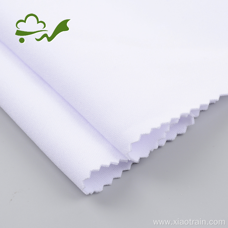 Bleach White 75D Polyester Scuba Fabric Stock Lot