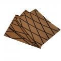 Light Brown & Black EVA Marine Diamond Sheet