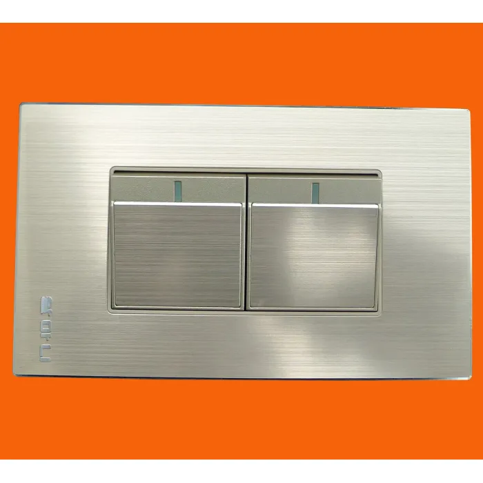 Soket TV Dinding Baru dengan Soket Tel (AL2078S)