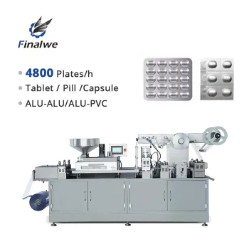 Finalwe Ruler Blister Packing Machine for Alu Toothbrush