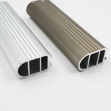 LENWA ALUMINIUM Oval Closet Wardrobe Hanging Pipe Rod