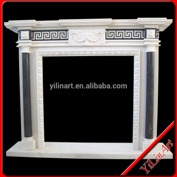 Decorative Natural Stone Marble Fireplace For Indoor Decoration