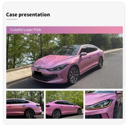 Air Bubble Free Scratch Resistant Color Change Film for Automotive Protection