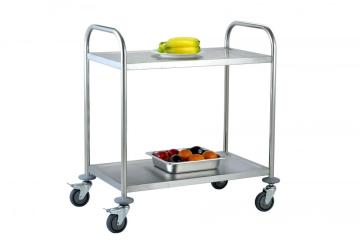 SS304 Room Service Food Transport Cart Trolley