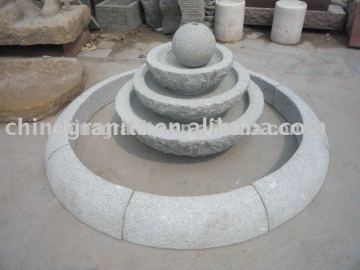 layer stone fountain