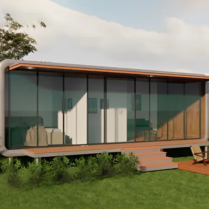 Mobile Tiny Apple Cabin Homes Homestays