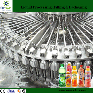 3-in-1 Pet Bottled Fruit Juice Filling Line (6000BPH base on 500ml bottle)