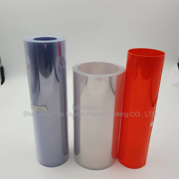 customized color sheet rigid pvc for blister pack