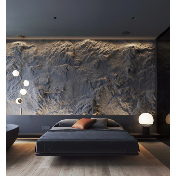 Tấm đá polyurethane Đá văn hóa PU để trang trí nhà