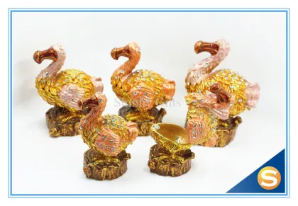 Mauritius Meatl Animal DoDo Bird Trinket Box For decoration SCJ361