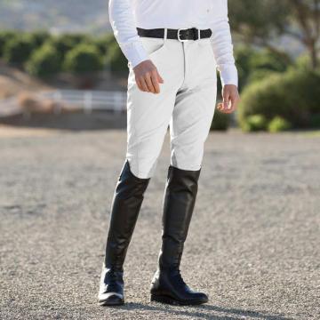 Men Horse Riding Breeches Sport Black