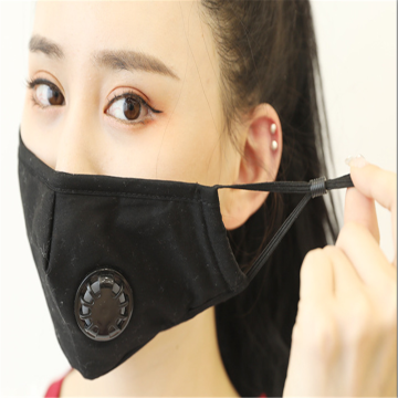 PM2.5 filter cotton anti haze mask with valve