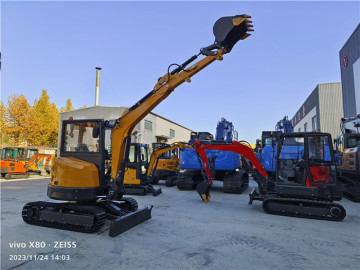 Escavatore cingolato da 0,3 m3 50 HP 56 KN