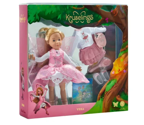 Hape 9 Inch Deluxe Set Prodoll Vinyl Baby Doll Soft Play Toy for Kids