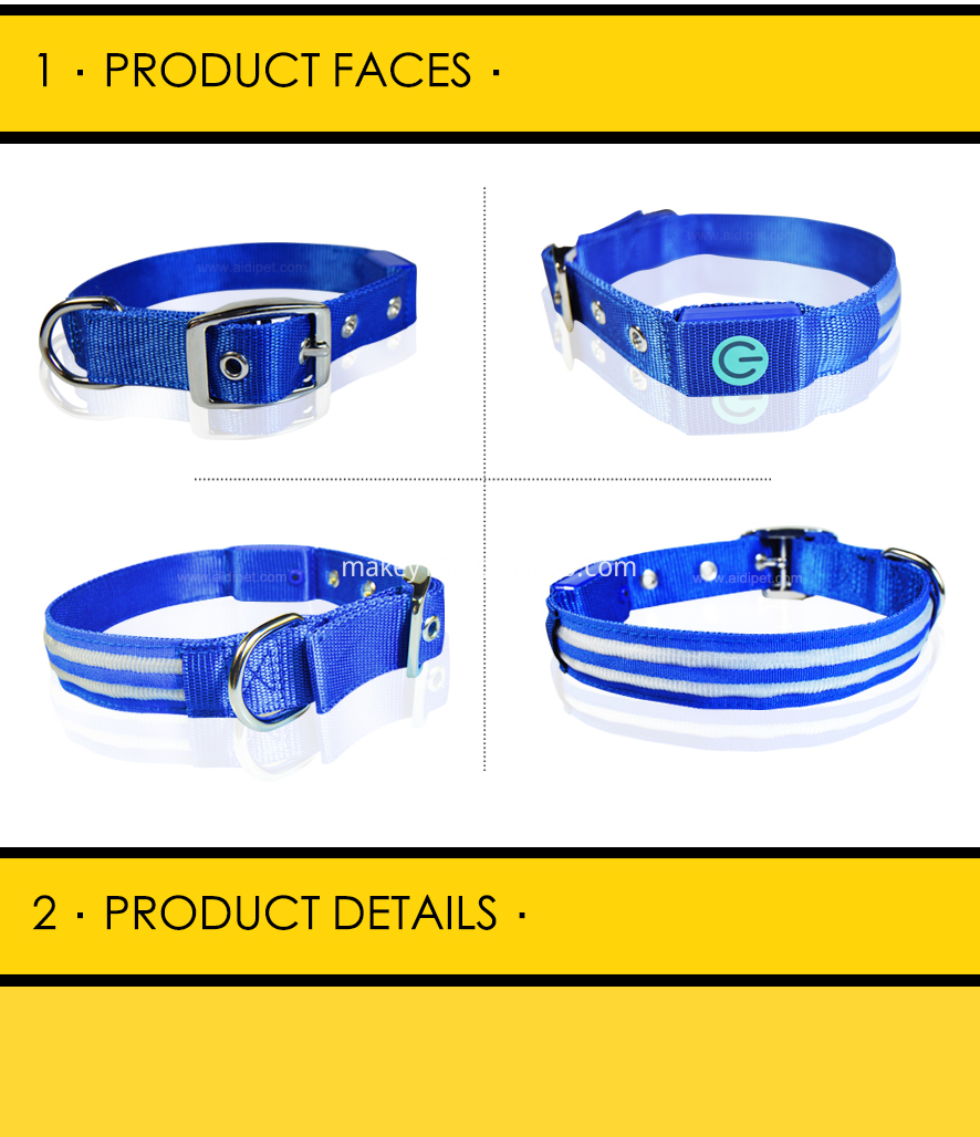 Led Flashing Pet Collar