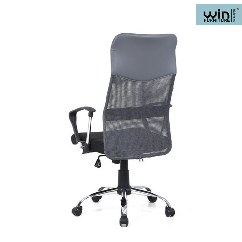 Silla de oficina de malla giratoria ergonómica