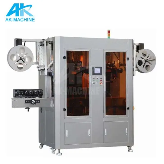 PVC Shrink Sleeve Labeling Equipment for Automatic Packing Systems