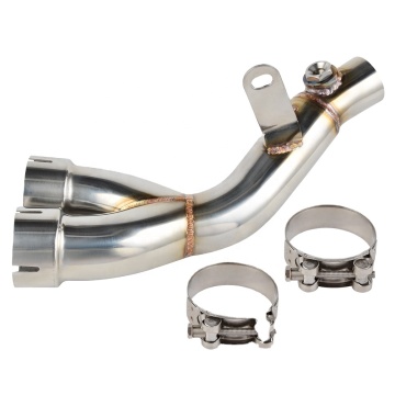 51mm Motorcycle Exhaust Muffler Link Pipe for Yamaha YZF-R6 2006-2016