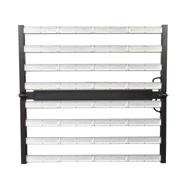 Commercial Horticulture 630W Samsung OSR IR UV Full Spectrum Foldable LED Grow Light for Vertical Farming