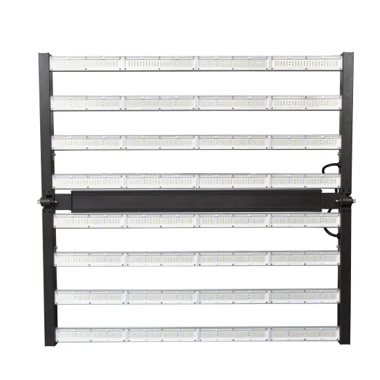 Commercial Horticulture 630W Samsung OSR IR UV Full Spectrum Foldable LED Grow Light for Vertical Farming