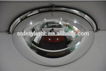 180degree ANTI THEFT HALF DROME CONVEX MIRROR CM-A04-KLAH30