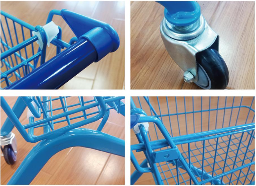 Kids Metal Supermarket Mini Shopping Cart