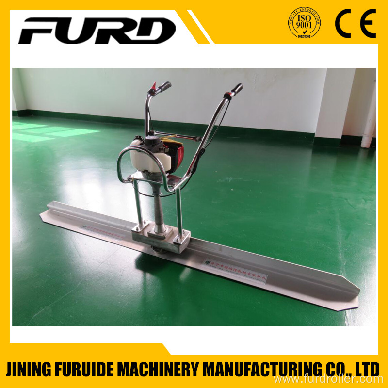 Supply gasoline concrete floor level machine/concrete vibrator screed with CE