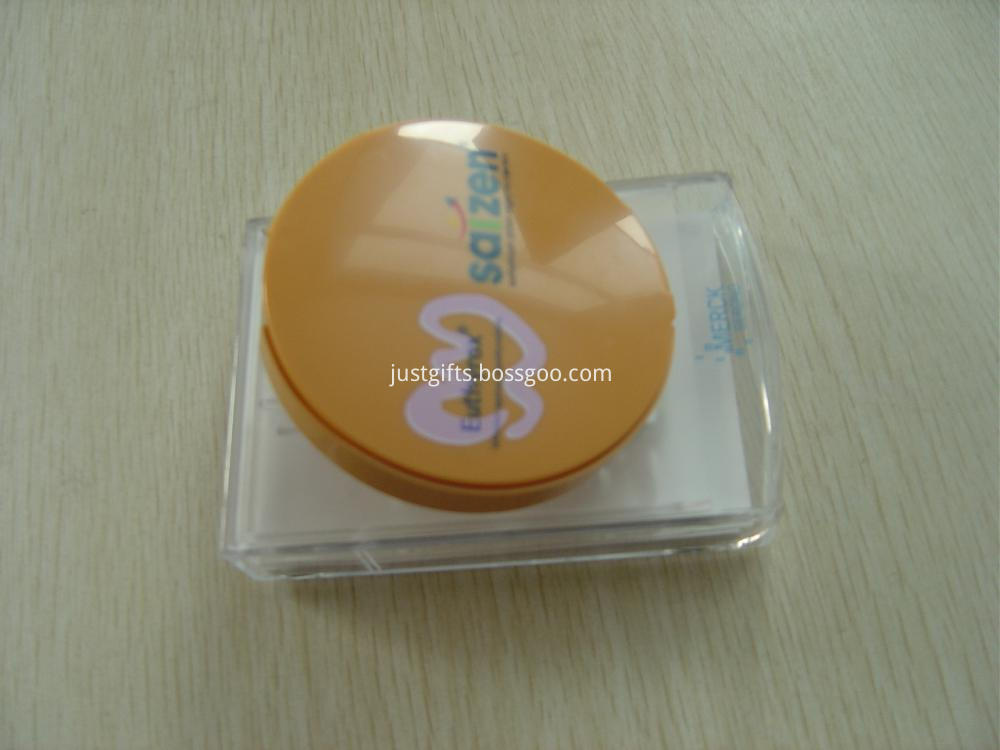 Round Shaped Plastic Notes Box