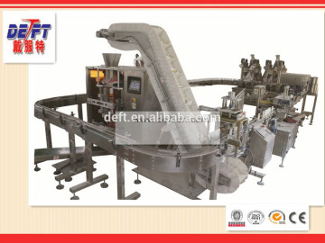 production line small bottle dry powder filling machine